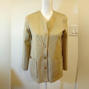 DSP Vintage Beige Lady's Blazer, Sz 9/10